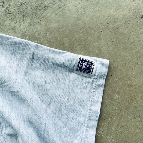 Vintage Riddick Bowe Boxing T Shirt 90s MGM Grand VS Herbie Hide - Picture 2 of 5